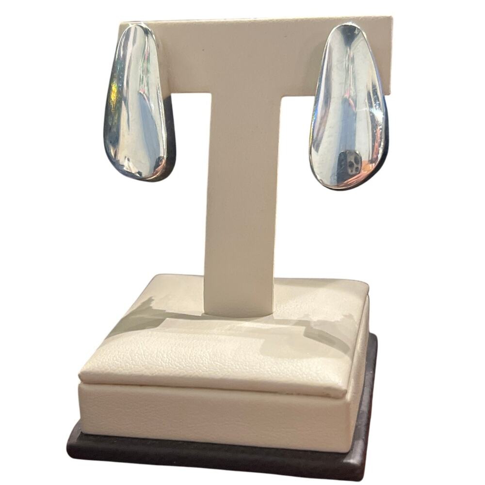 Vintage Christin Wolf Sterling Post Earring